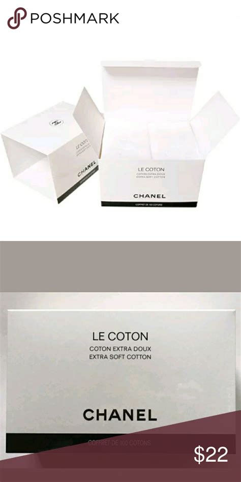 chanel cotton face pads|chanel makeup remover pads.